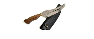 FACA 9” FOLHA AÇO INOX CB MAD.